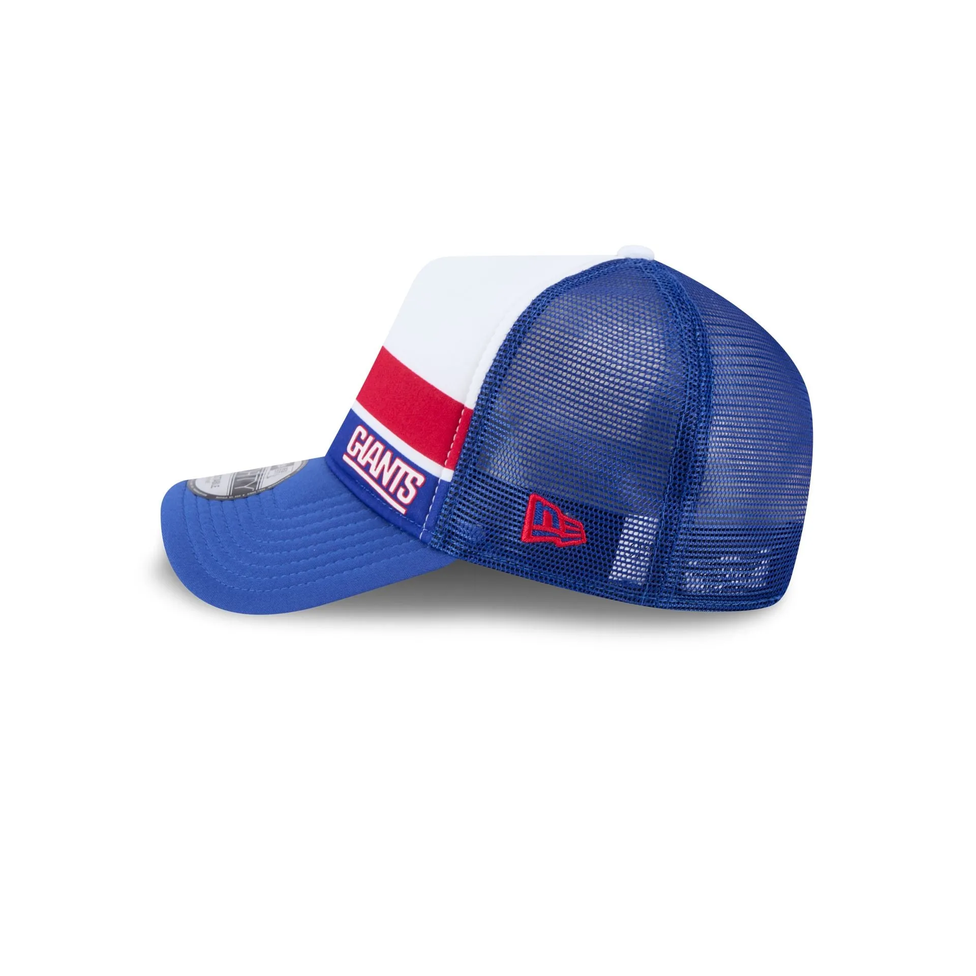 New York Giants Color Block 9FORTY A-Frame Trucker Snapback Hat sold by New Era product image thumbnail 4