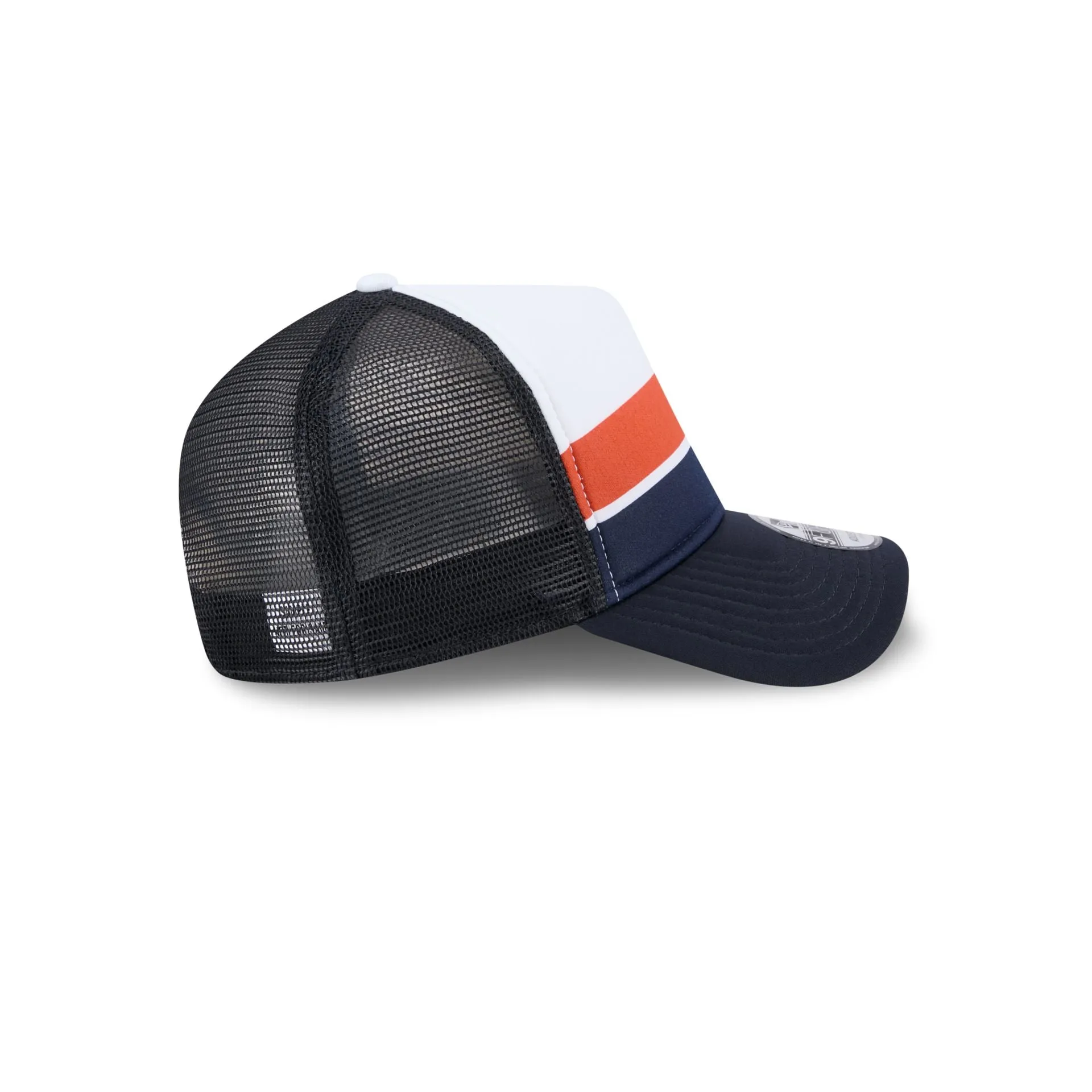 Houston Astros Color Block 9FORTY A-Frame Trucker Snapback Hat sold by New Era product image thumbnail 5