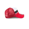 Kansas City Chiefs Color Block 9FORTY A-Frame Trucker Snapback Hat sold by New Era