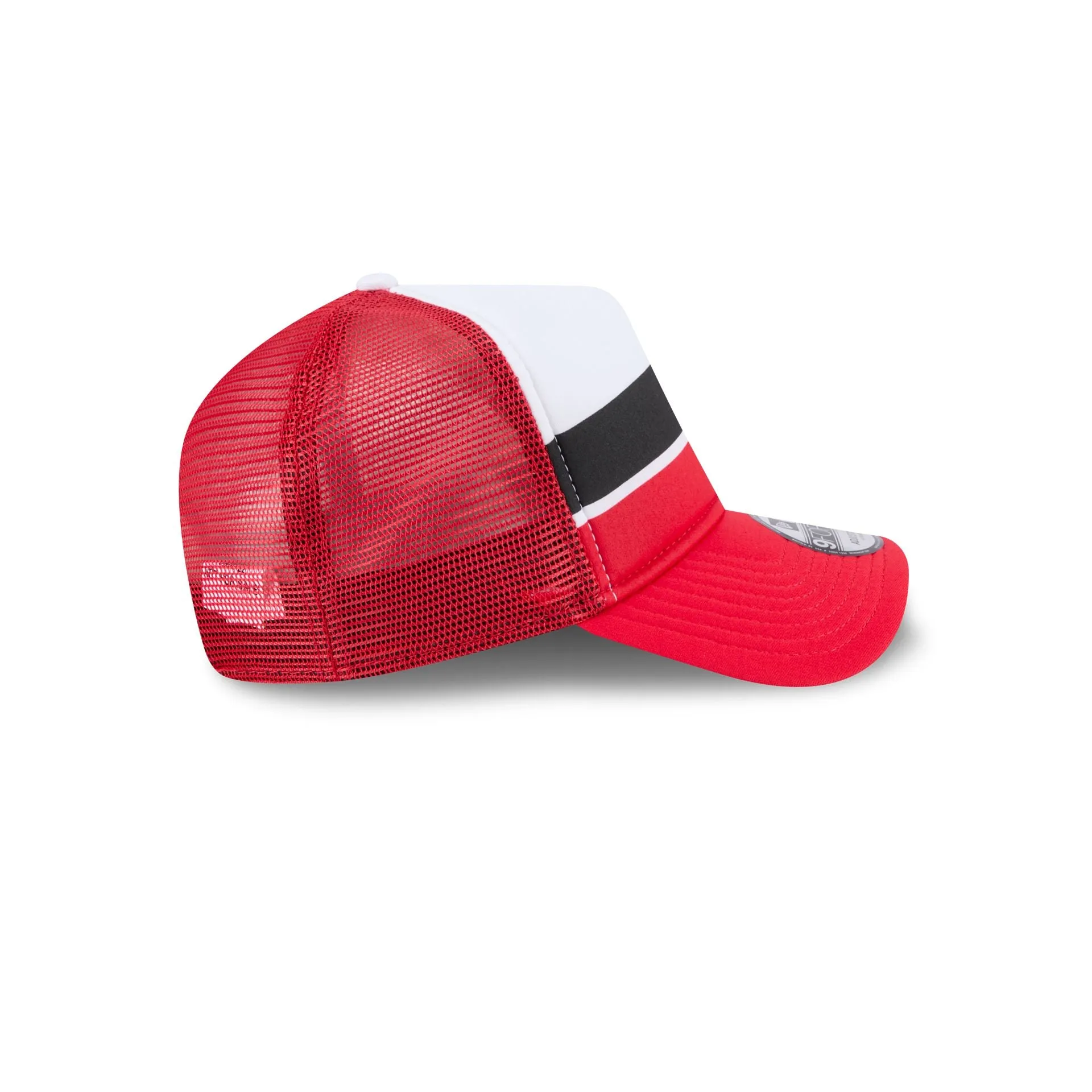 Kansas City Chiefs Color Block 9FORTY A-Frame Trucker Snapback Hat sold by New Era product image thumbnail 5