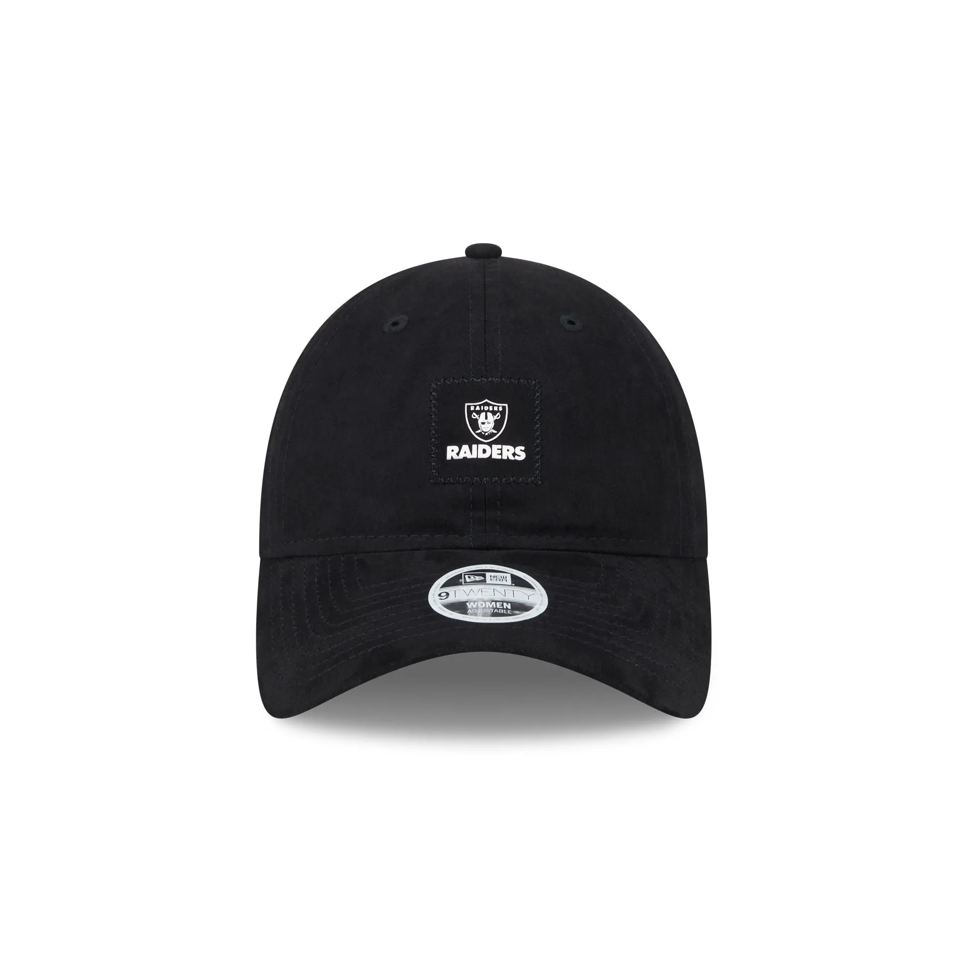 Las Vegas Raiders Suede Patch Women's 9TWENTY Adjustable Hat sold by New Era product image thumbnail 2