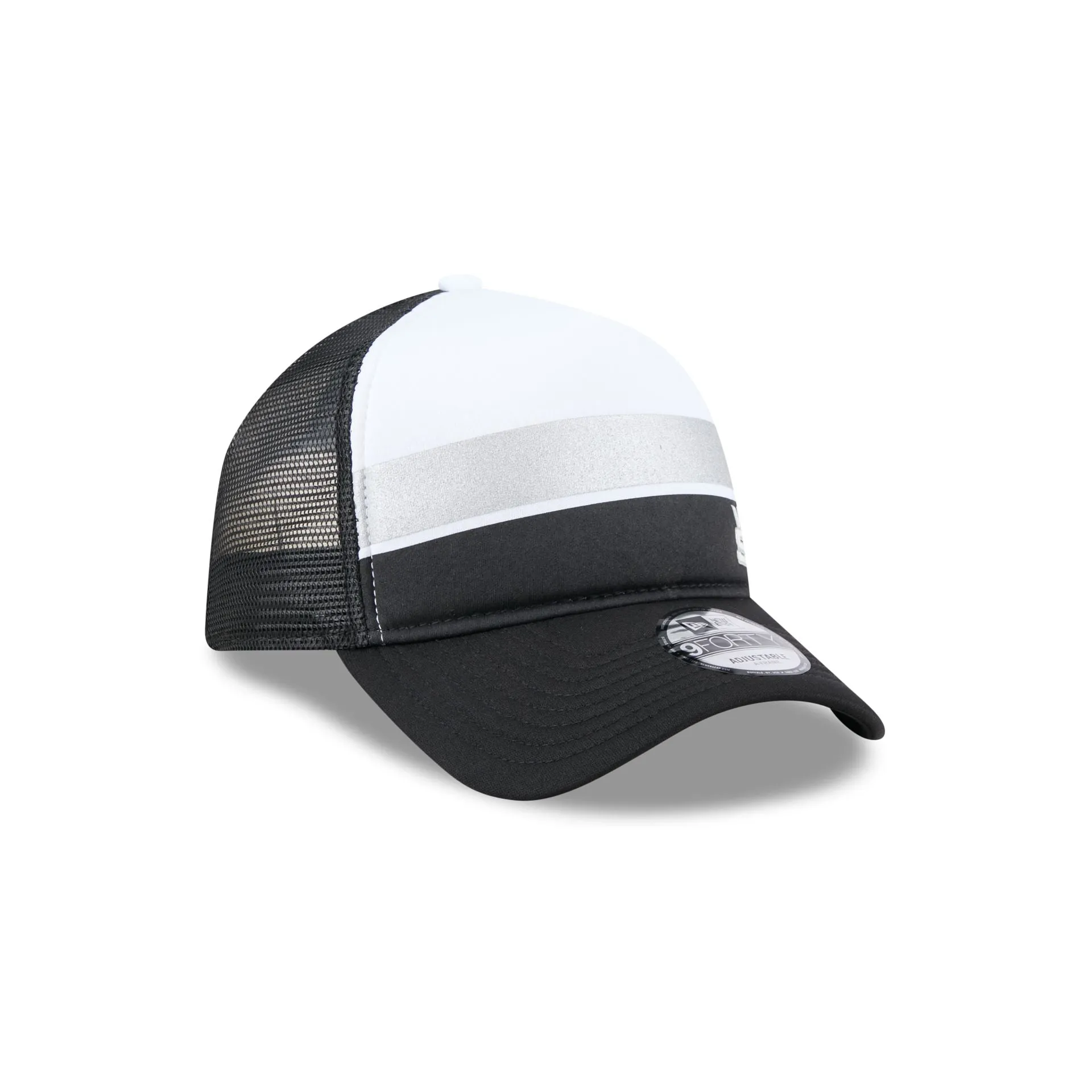 Chicago White Sox Color Block 9FORTY A-Frame Trucker Snapback Hat sold by New Era product image thumbnail 3