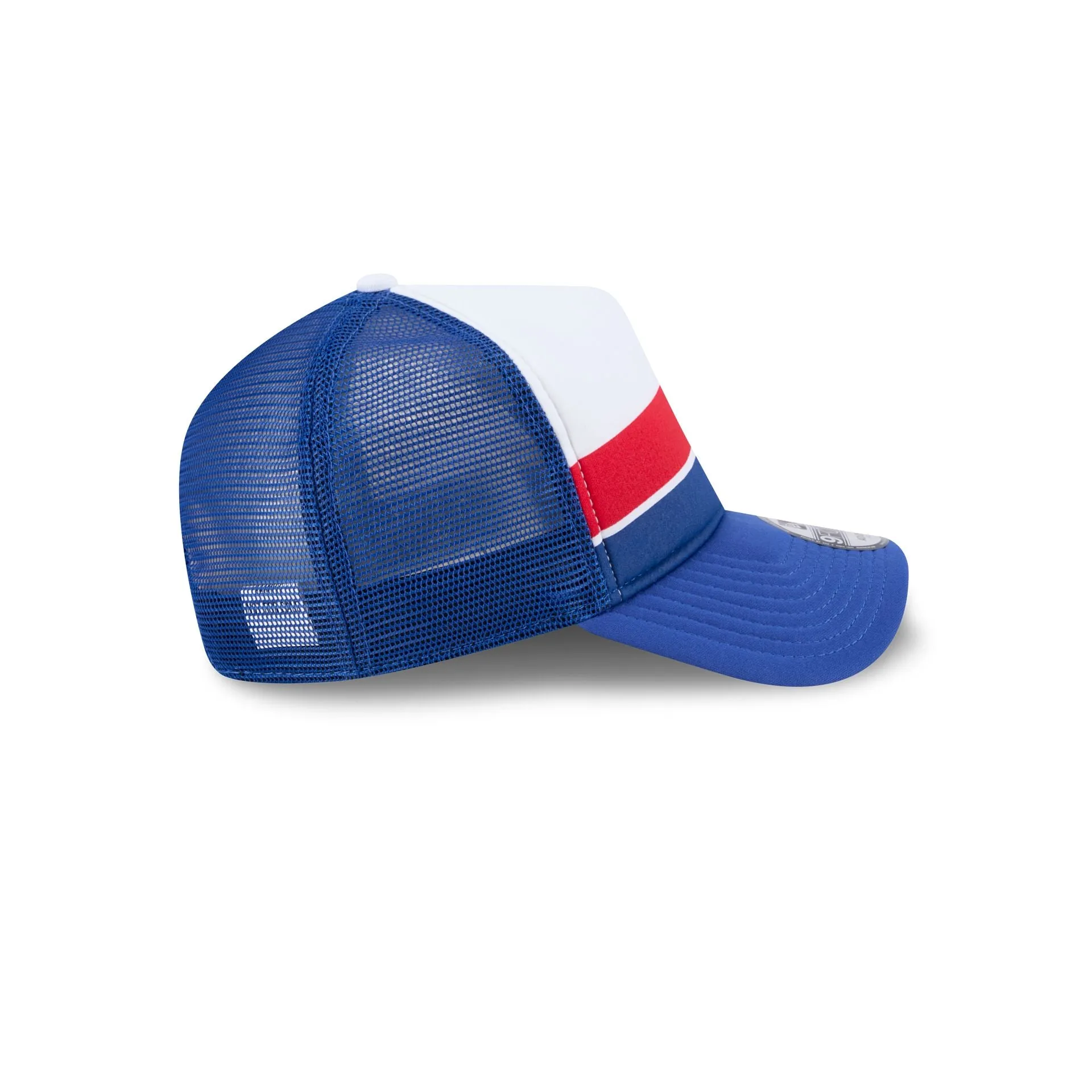 Chicago Cubs Color Block 9FORTY A-Frame Trucker Snapback Hat sold by New Era product image thumbnail 5
