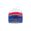 Chicago Cubs Color Block 9FORTY A-Frame Trucker Snapback Hat sold by New Era