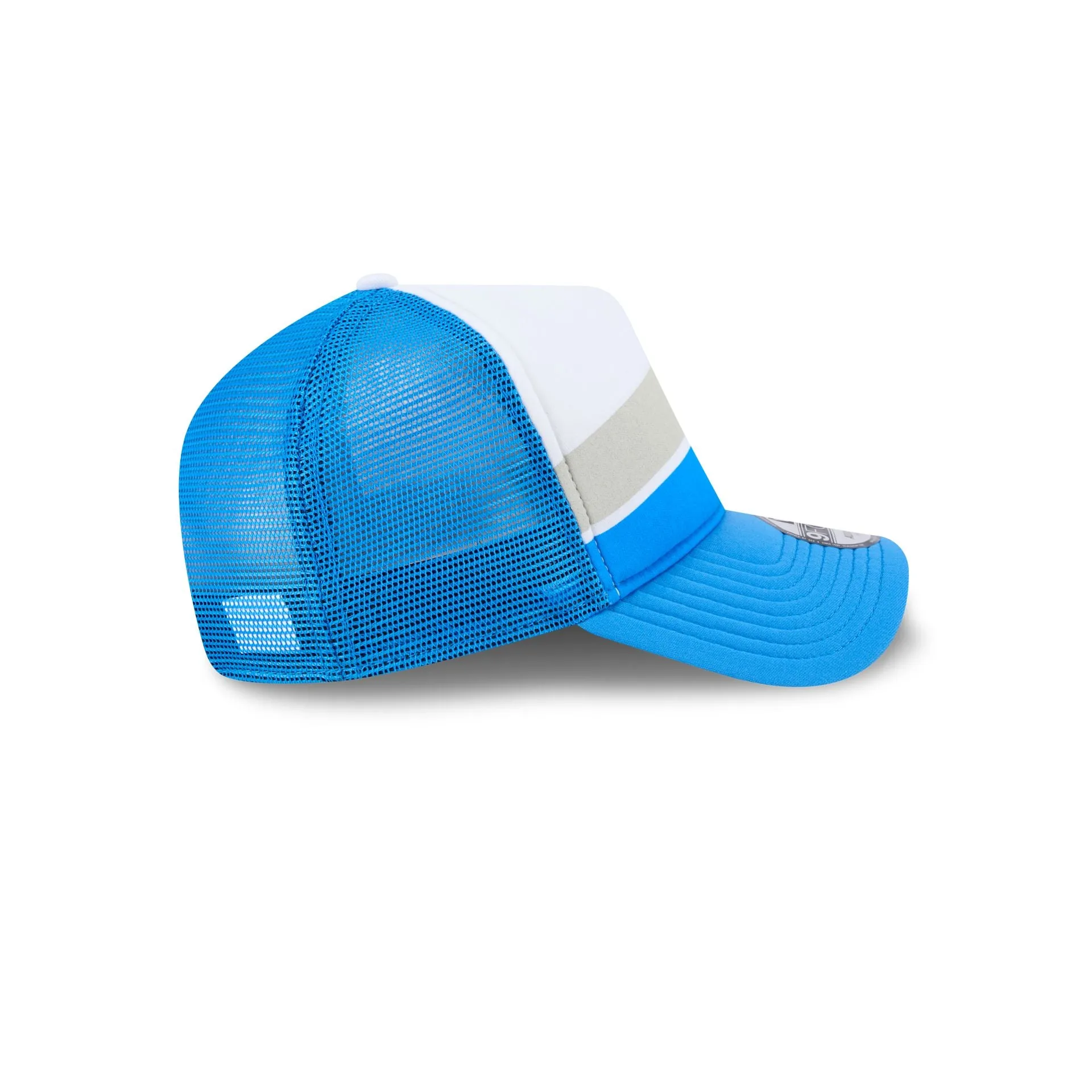 Detroit Lions Color Block 9FORTY A-Frame Trucker Snapback Hat sold by New Era product image thumbnail 5