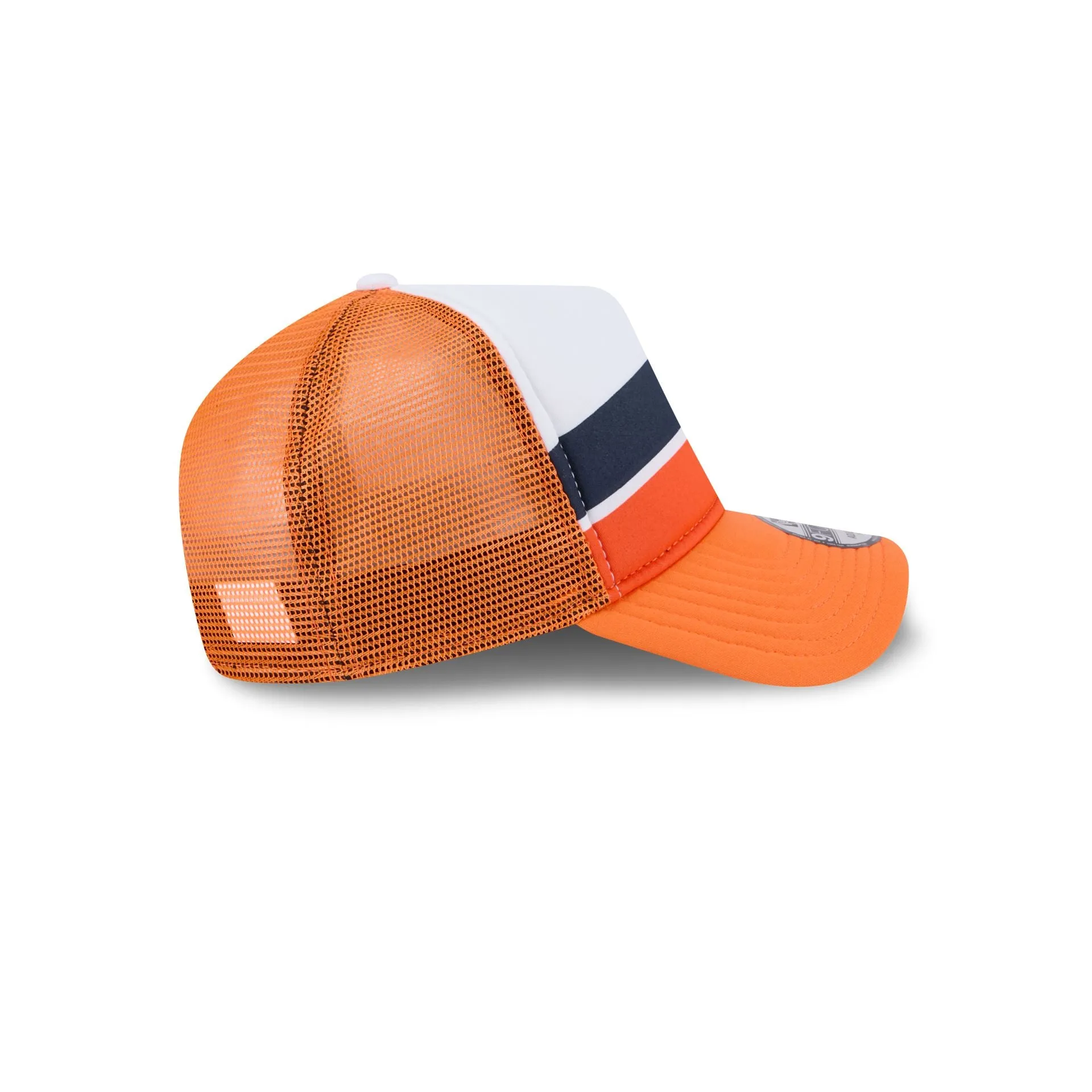 Denver Broncos Color Block 9FORTY A-Frame Trucker Snapback Hat sold by New Era product image thumbnail 5