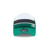 Boston Celtics Color Block 9FORTY A-Frame Trucker Snapback Hat sold by New Era