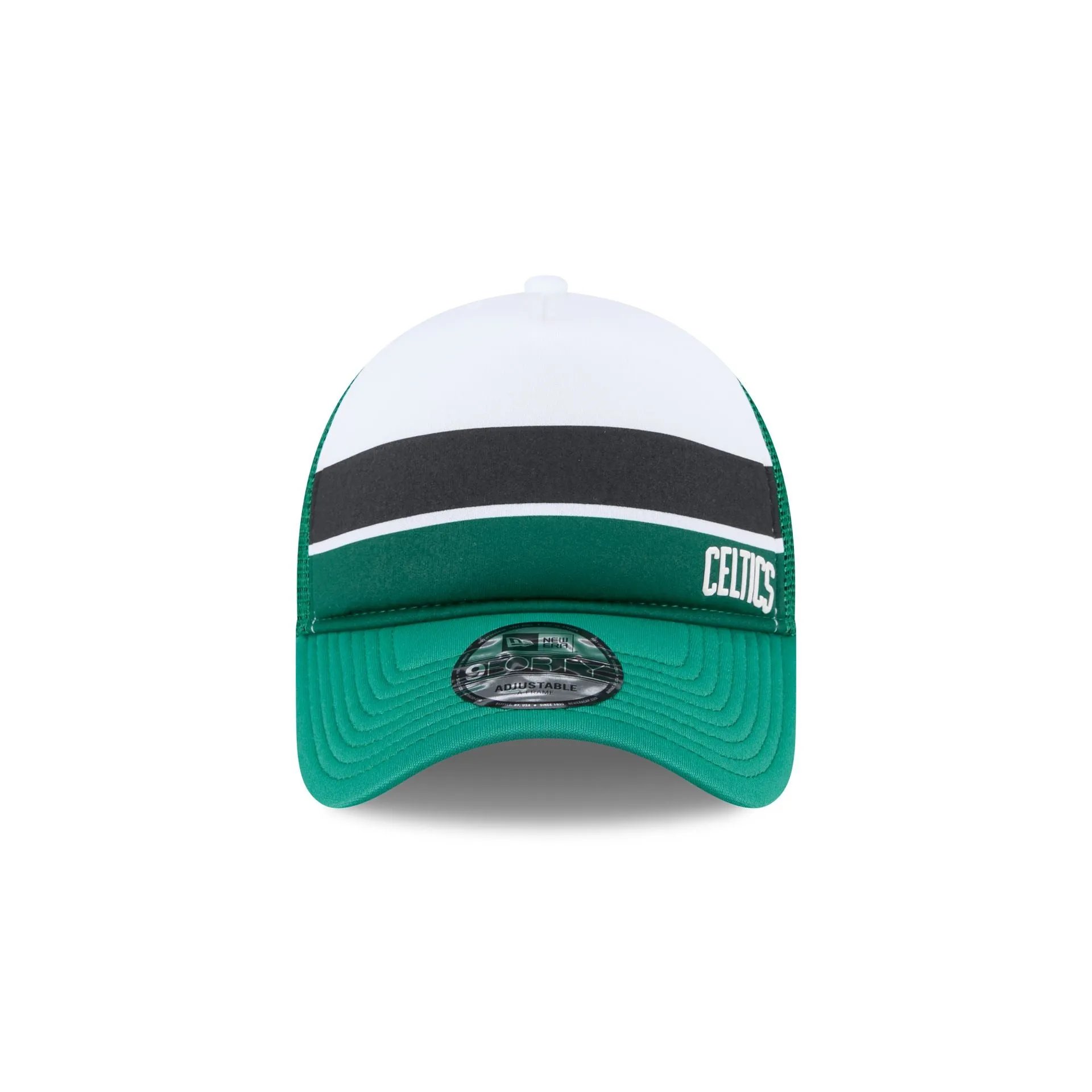 Boston Celtics Color Block 9FORTY A-Frame Trucker Snapback Hat sold by New Era product image thumbnail 2