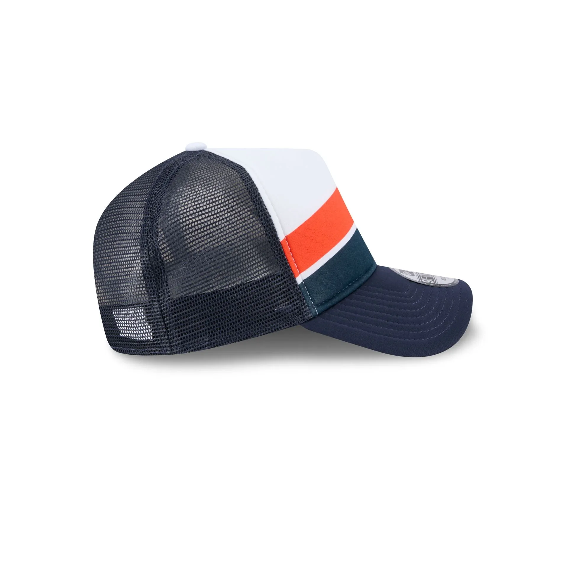 Chicago Bears Color Block 9FORTY A-Frame Trucker Snapback Hat sold by New Era product image thumbnail 5