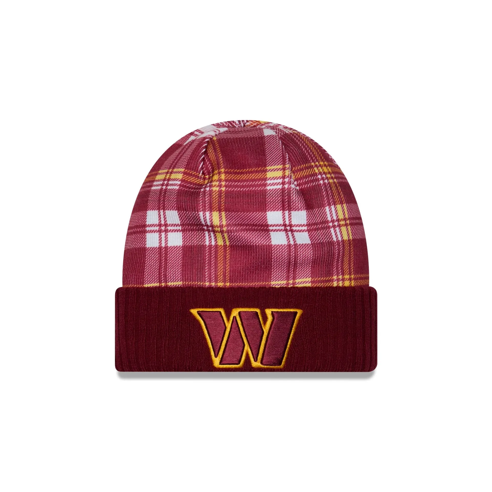 Washington Commanders 2024 Cold Weather Statement Knit Beanie sold by New Era