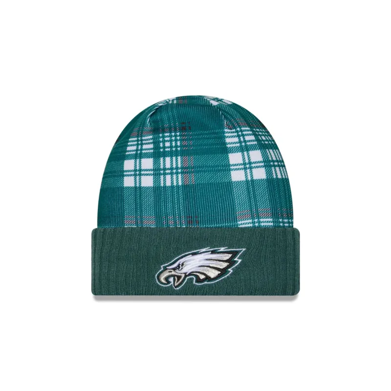 Philadelphia Eagles 2024 Cold Weather Statement Knit Beanie sold by New Era