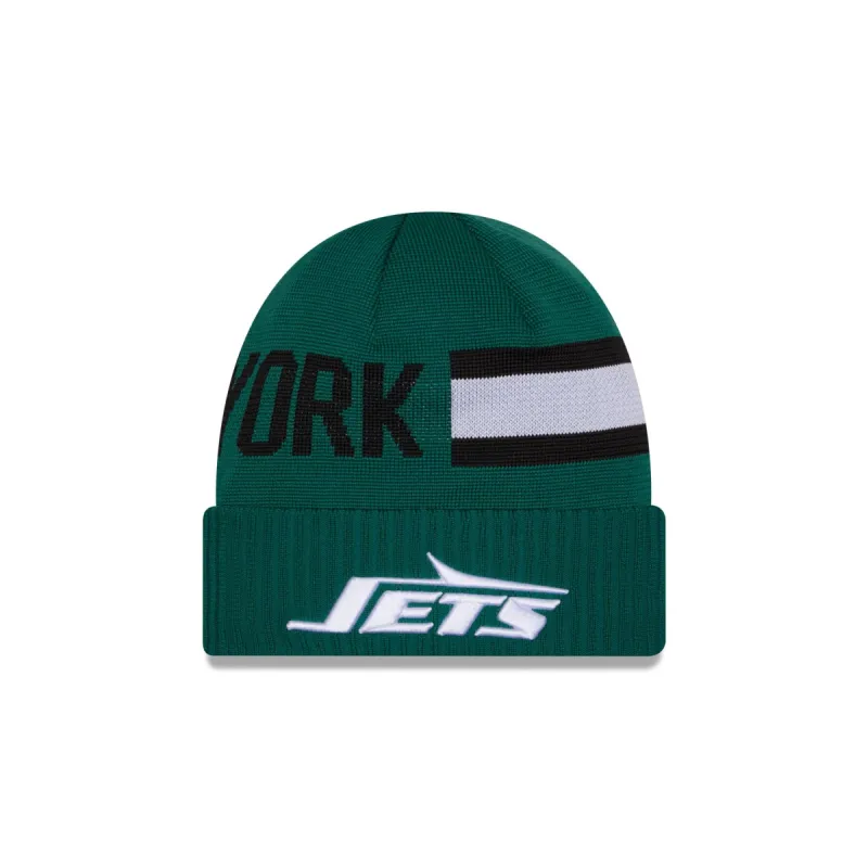 New York Jets 2024 Cold Weather Tech Knit Beanie sold by New Era
