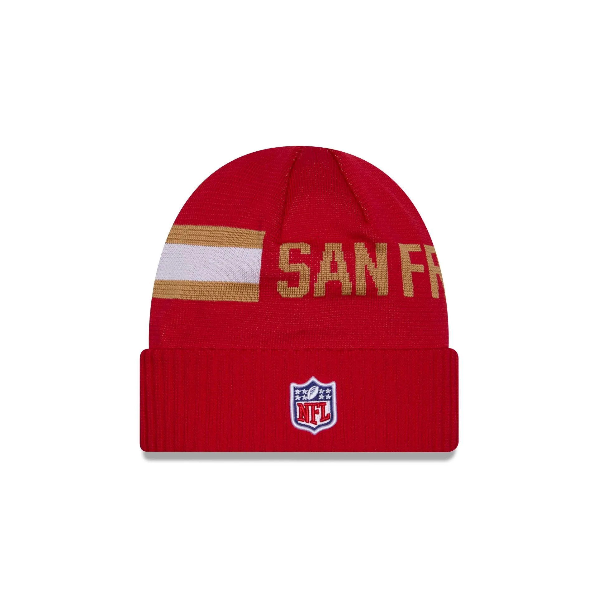 San Francisco 49ers 2024 Cold Weather Tech Knit Beanie sold by New Era product image thumbnail 2