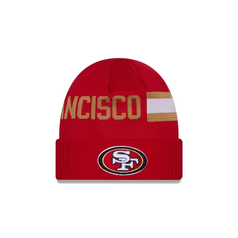 San Francisco 49ers 2024 Cold Weather Tech Knit Beanie sold by New Era