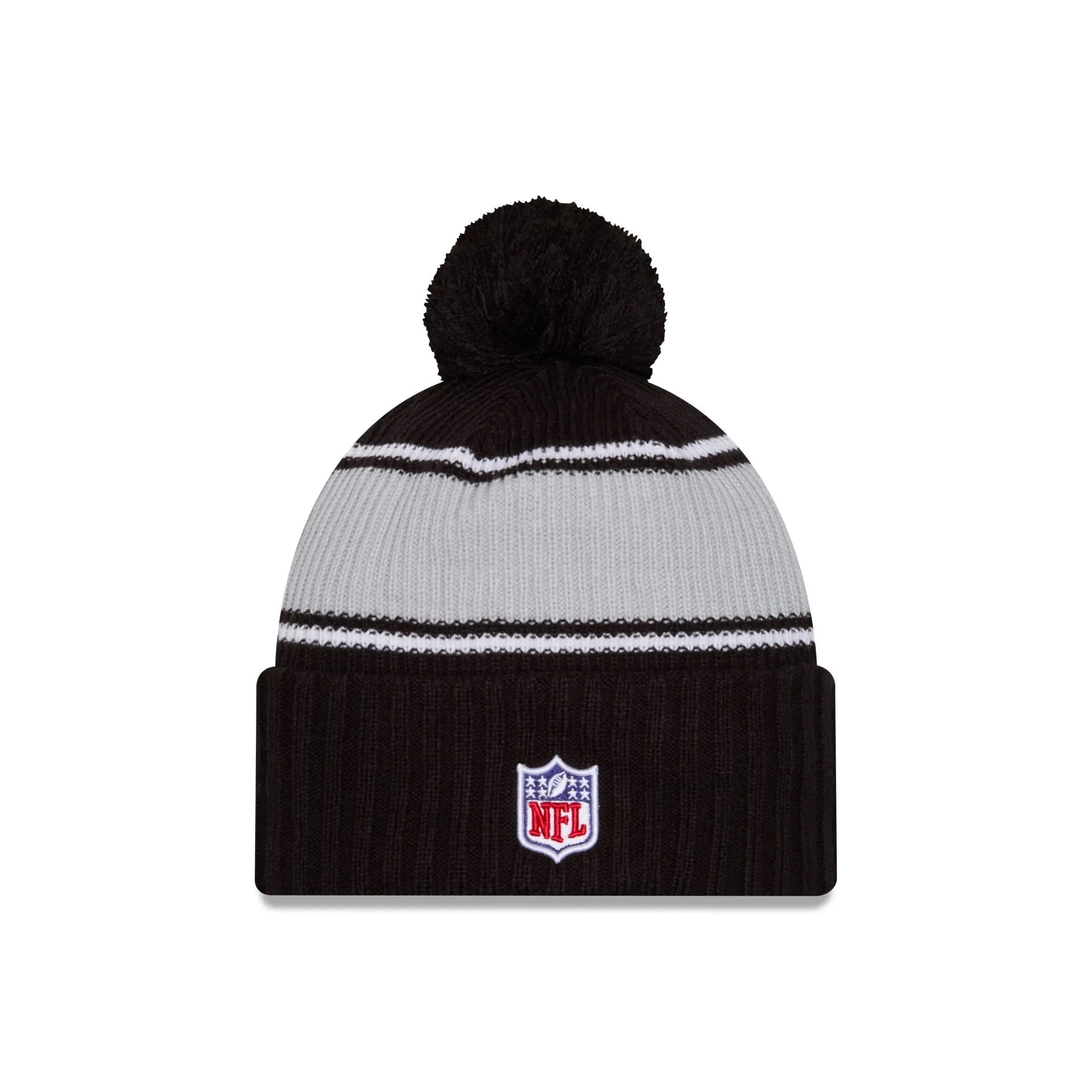 Las Vegas Raiders 2024 Cold Weather Sport Pom Knit Hat sold by New Era product image thumbnail 2