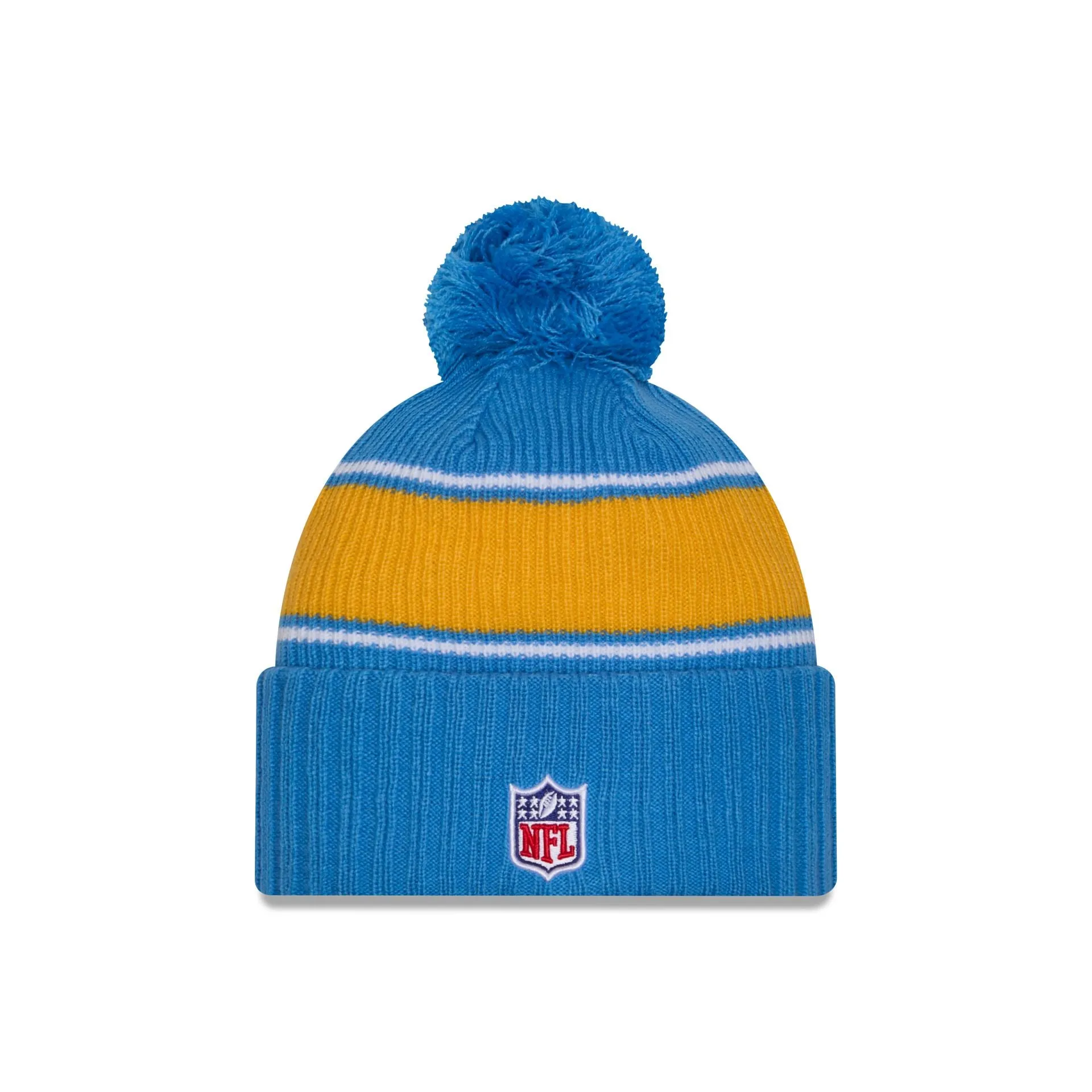 Los Angeles Chargers 2024 Cold Weather Sport Pom Knit Hat sold by New Era product image thumbnail 2