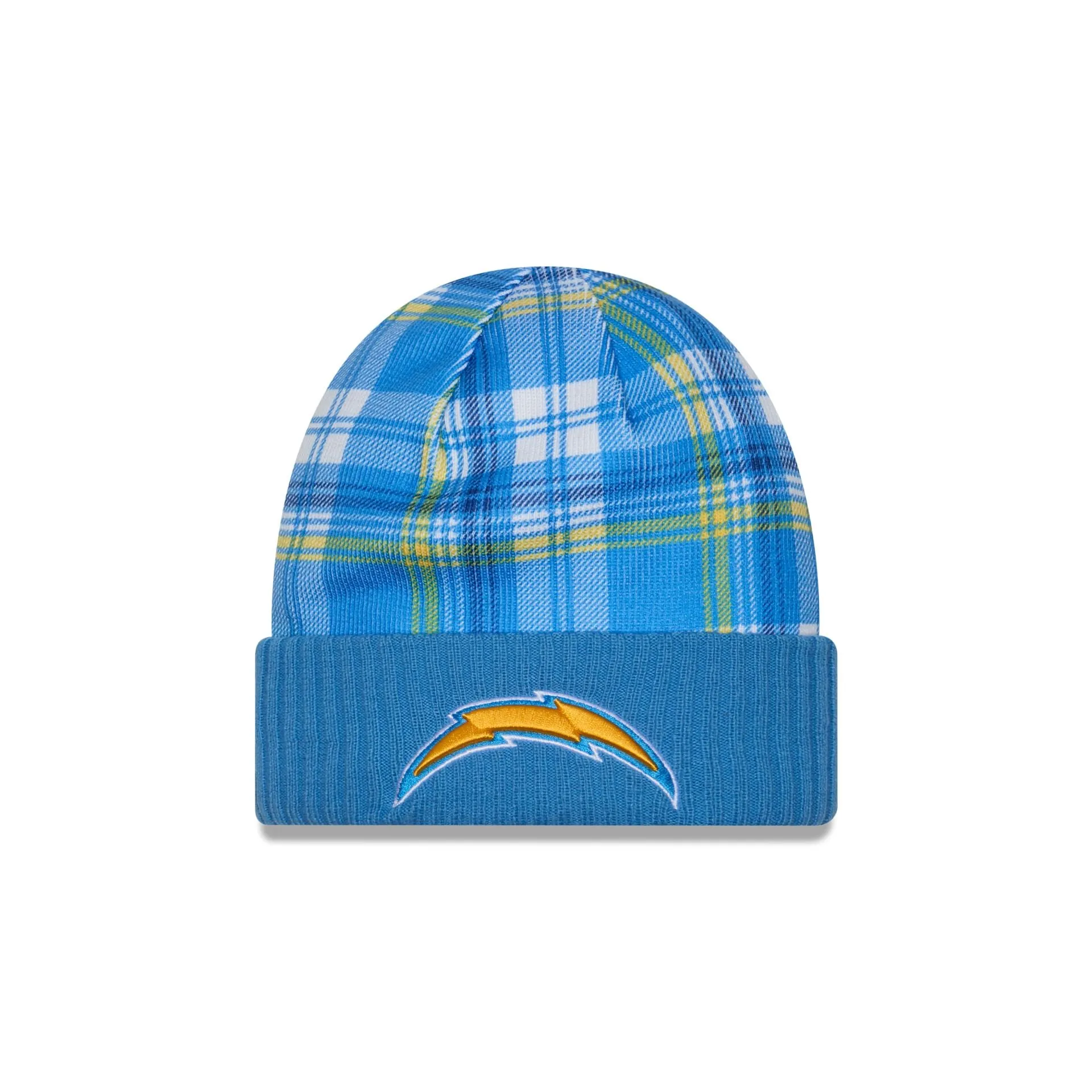 Los Angeles Chargers 2024 Cold Weather Statement Knit Beanie sold by New Era