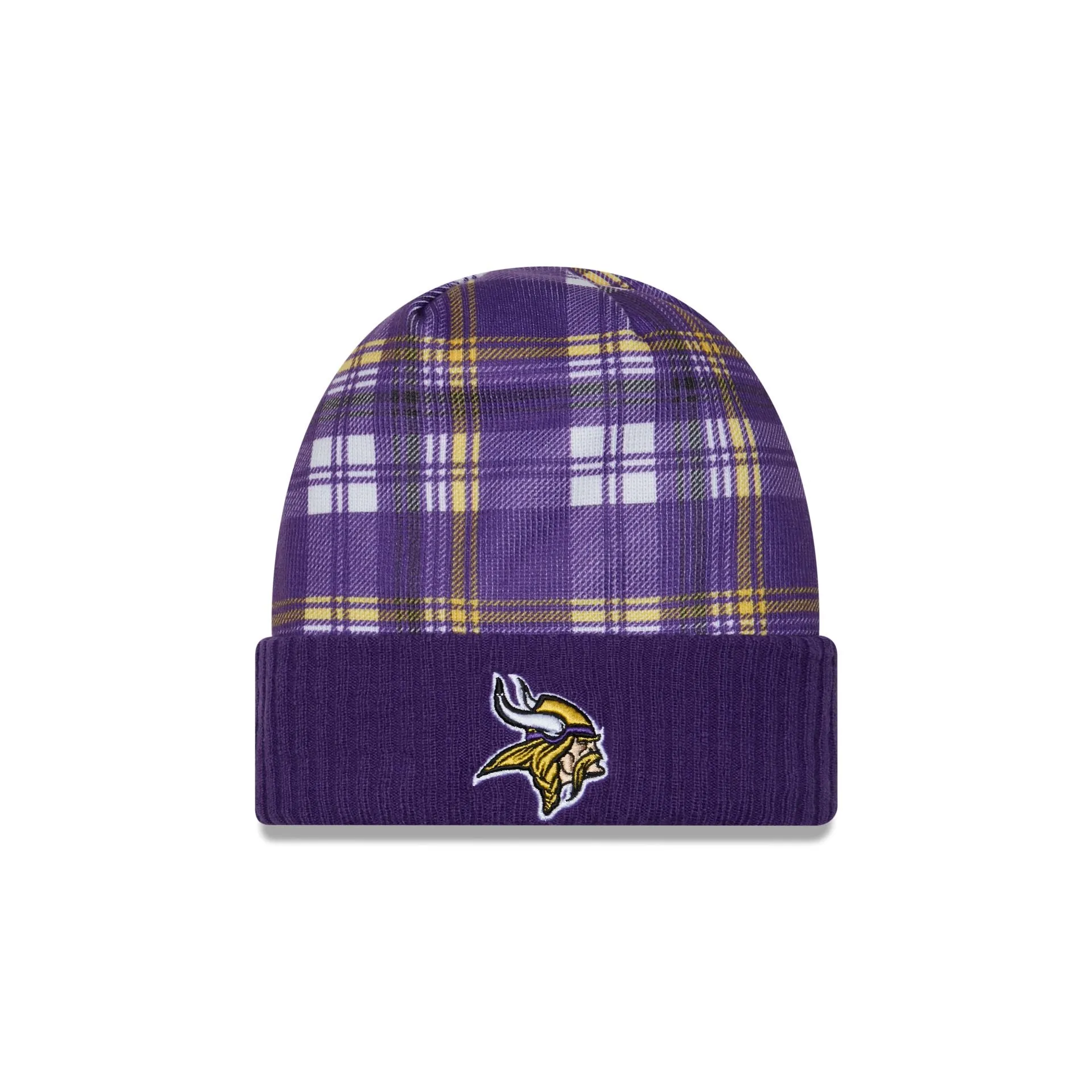 Minnesota Vikings 2024 Cold Weather Statement Knit Beanie sold by New Era
