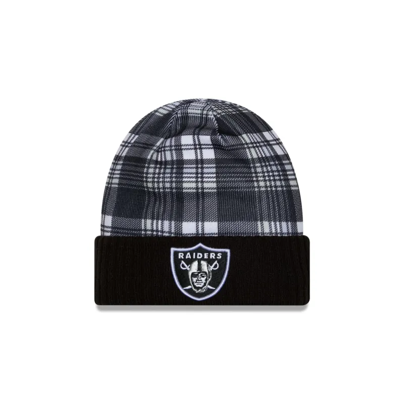 Las Vegas Raiders 2024 Cold Weather Statement Knit Beanie sold by New Era