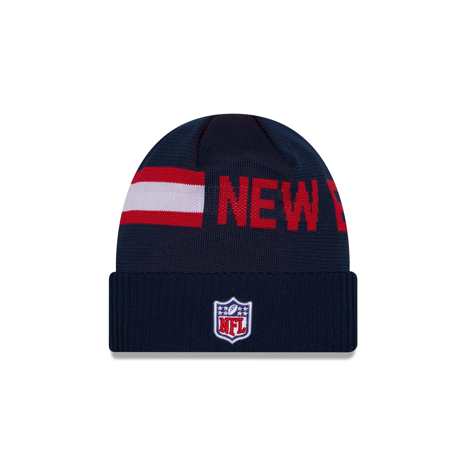 New England Patriots 2024 Cold Weather Tech Knit Beanie sold by New Era product image thumbnail 2