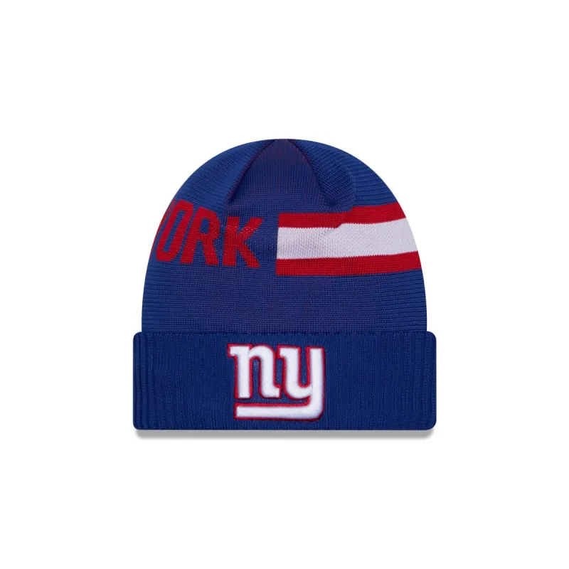 New York Giants 2024 Cold Weather Tech Knit Beanie sold by New Era
