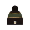 Green Bay Packers 2024 Cold Weather Black Pom Knit Hat sold by New Era