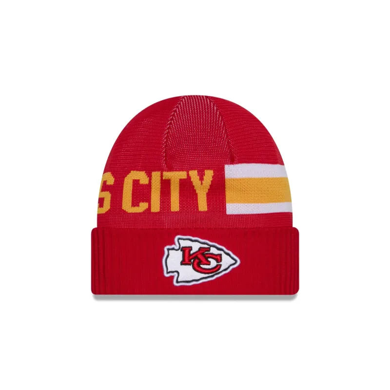 Kansas City Chiefs 2024 Cold Weather Tech Knit Beanie sold by New Era