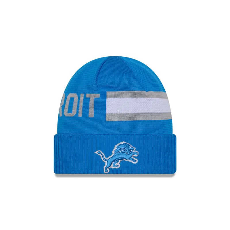 Detroit Lions 2024 Cold Weather Tech Knit Beanie sold by New Era