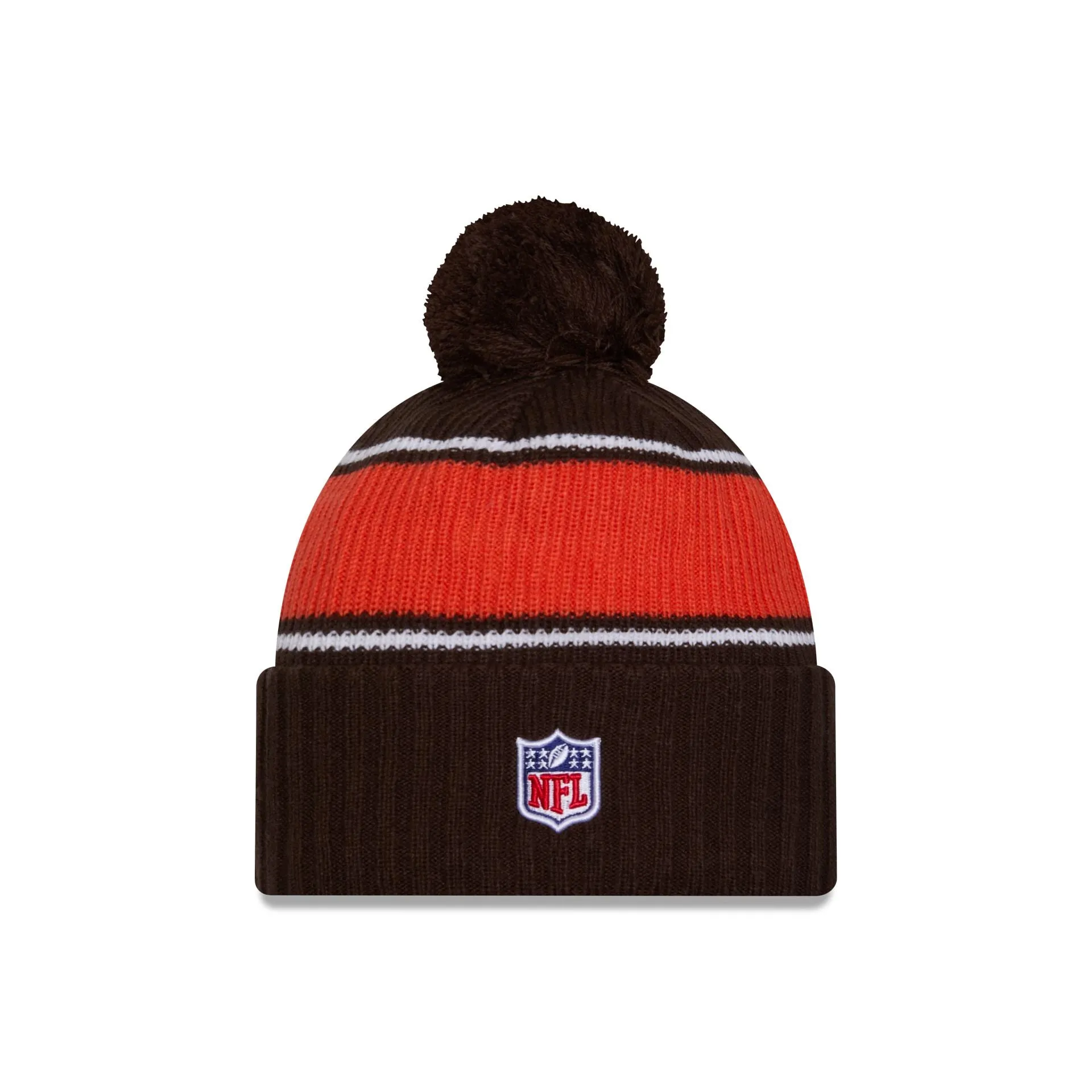 Cleveland Browns 2024 Cold Weather Sport Pom Knit Hat sold by New Era product image thumbnail 2