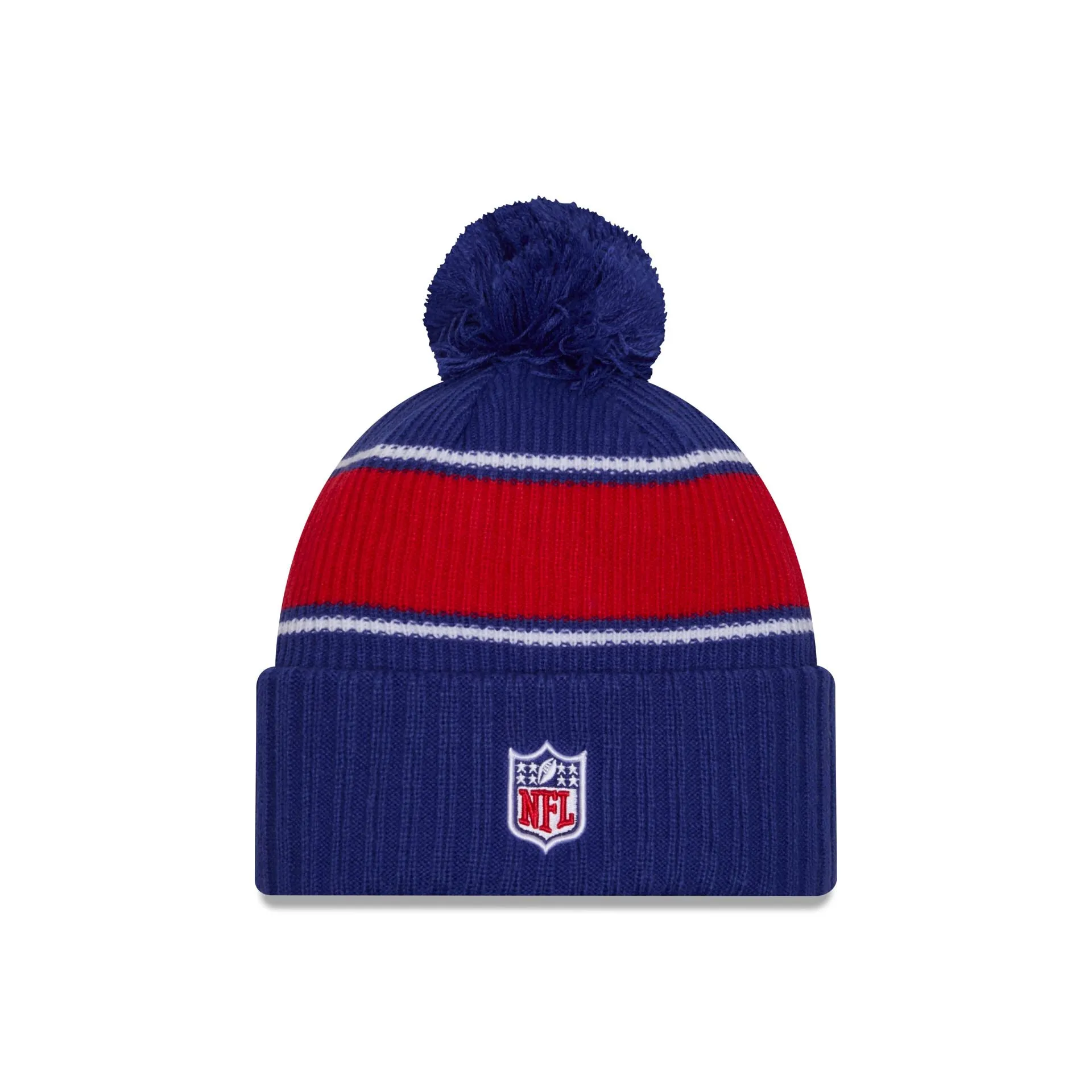 Buffalo Bills 2024 Cold Weather Sport Pom Knit Hat sold by New Era product image thumbnail 2