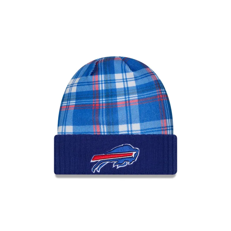 Buffalo Bills 2024 Cold Weather Statement Knit Beanie sold by New Era