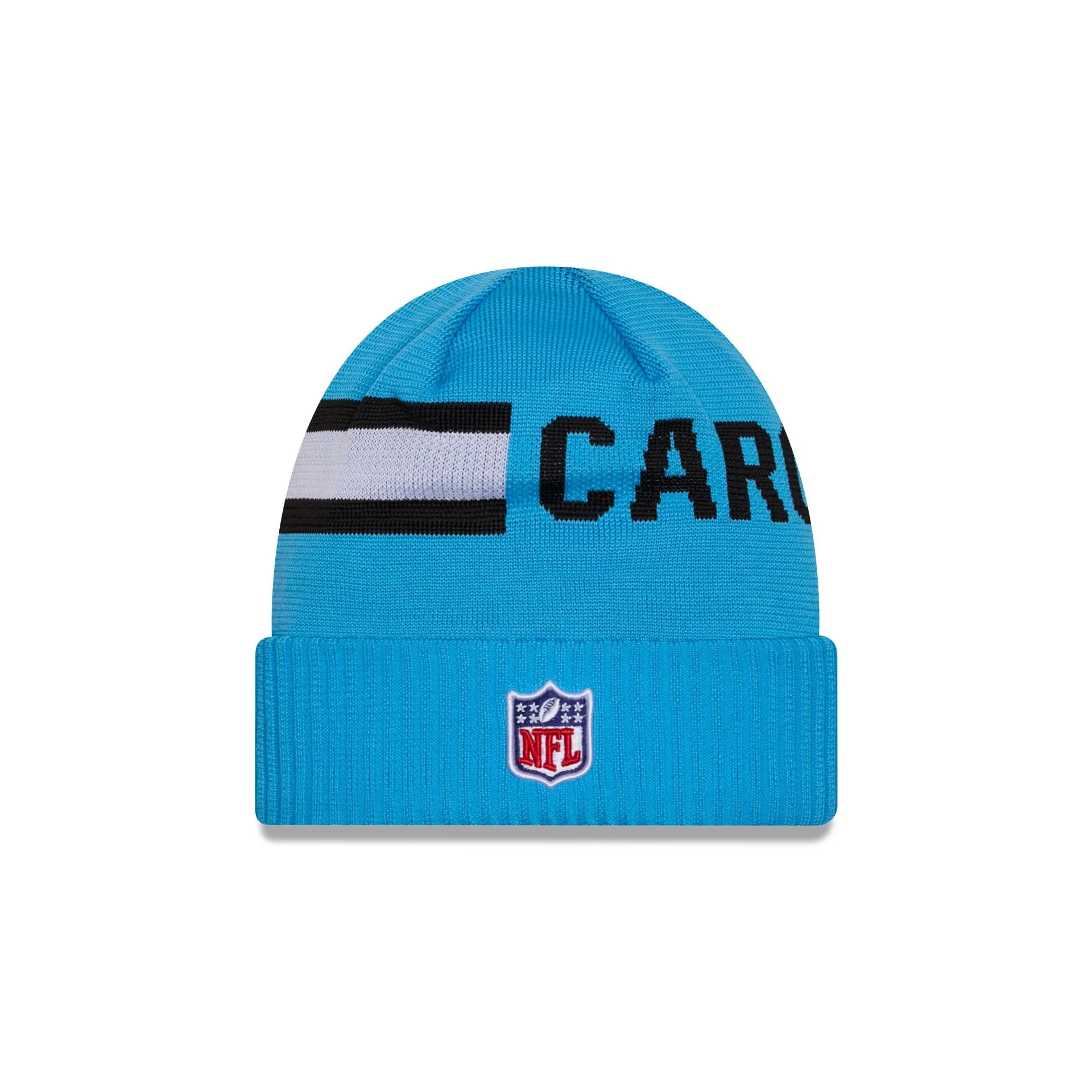 Carolina Panthers 2024 Cold Weather Tech Knit Beanie sold by New Era product image thumbnail 2