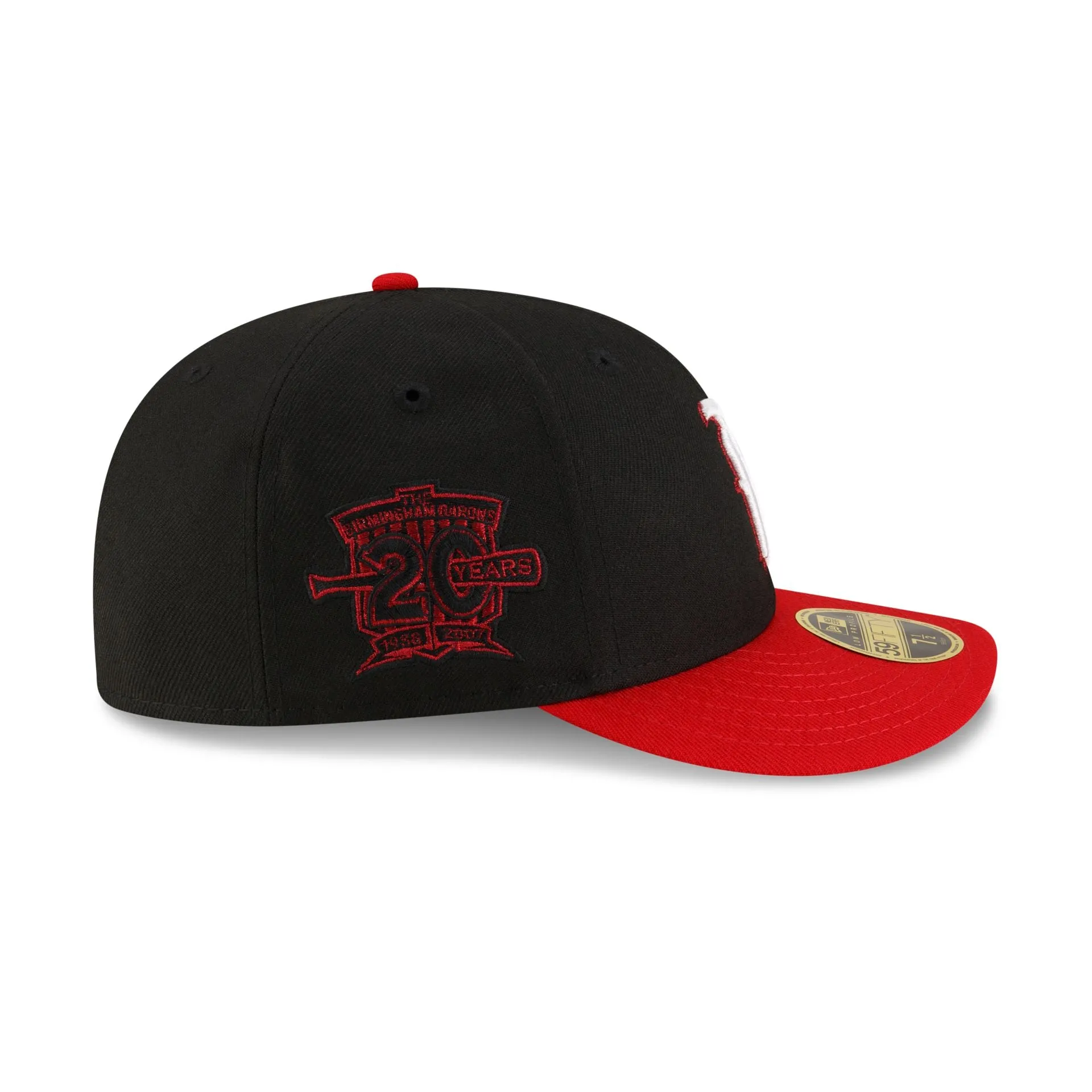Birmingham Barons Gothic Low Profile 59FIFTY Fitted Hat sold by New Era product image thumbnail 5