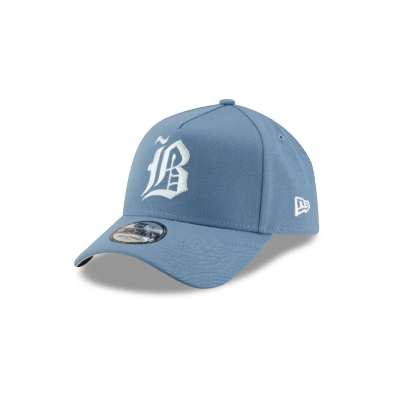 Buffalo Bisons Gothic 9FORTY A-Frame Snapback Hat sold by New Era