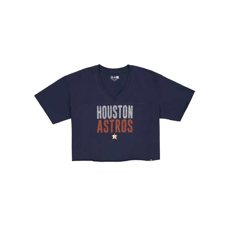 Houston Astros Active Women's V-Neck T-Shirt sold by New Era