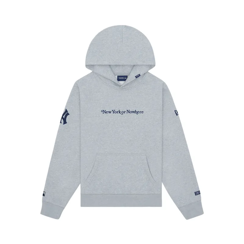 New York or Nowhere x New York Yankees Gray Hoodie sold by New Era