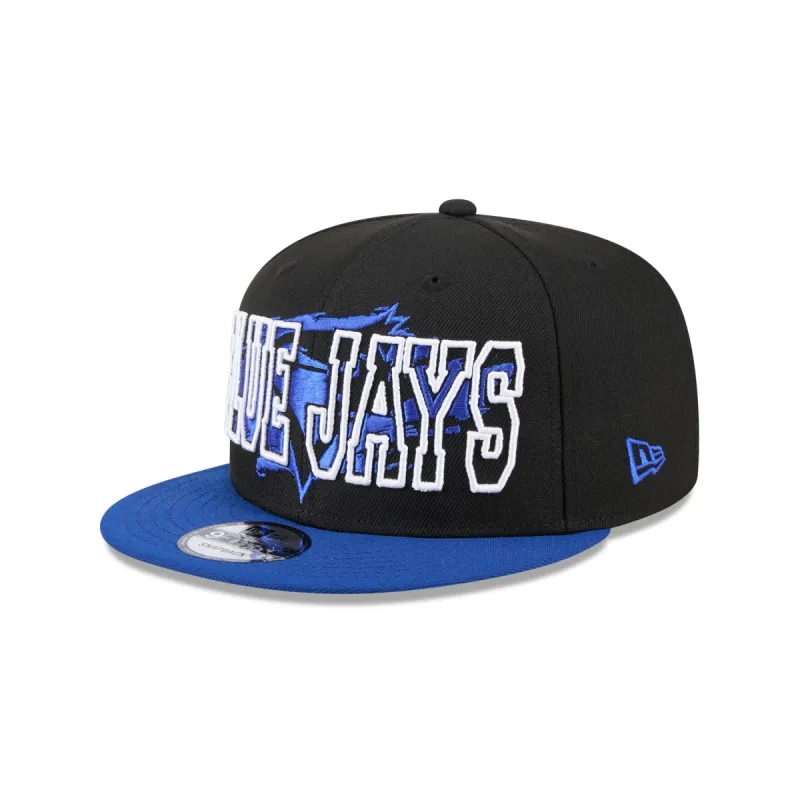 Toronto Blue Jays Splatter 9FIFTY Snapback Hat sold by New Era