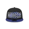 Los Angeles Dodgers Splatter 9FIFTY Snapback Hat sold by New Era