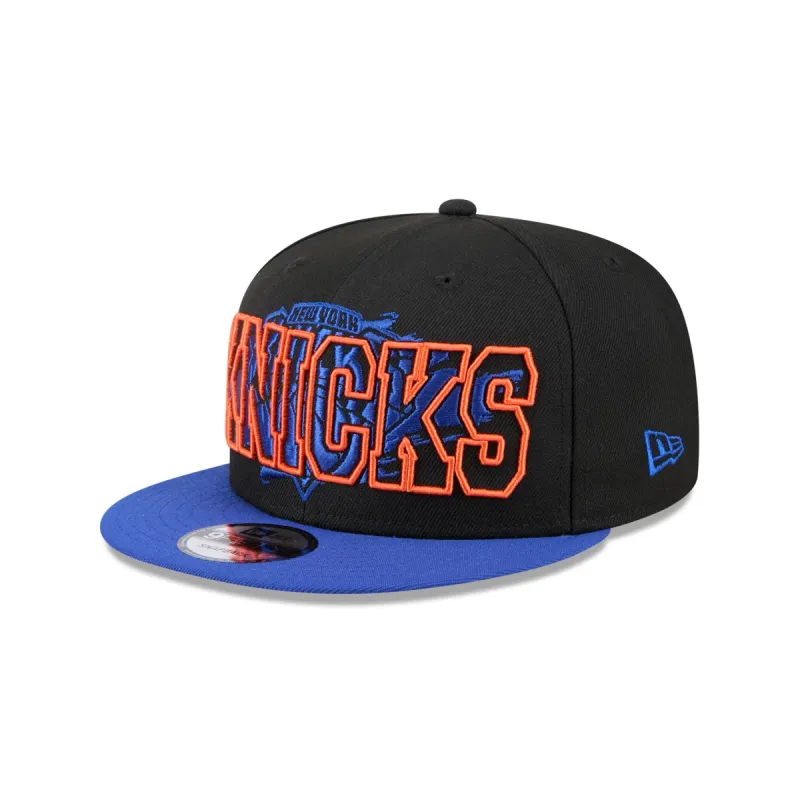 New York Knicks Splatter 9FIFTY Snapback Hat sold by New Era