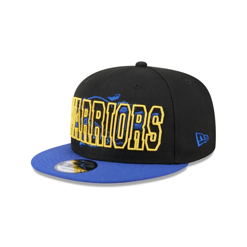 Golden State Warriors Splatter 9FIFTY Snapback Hat sold by New Era