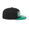 Boston Celtics Splatter 9FIFTY Snapback Hat sold by New Era