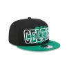 Boston Celtics Splatter 9FIFTY Snapback Hat sold by New Era