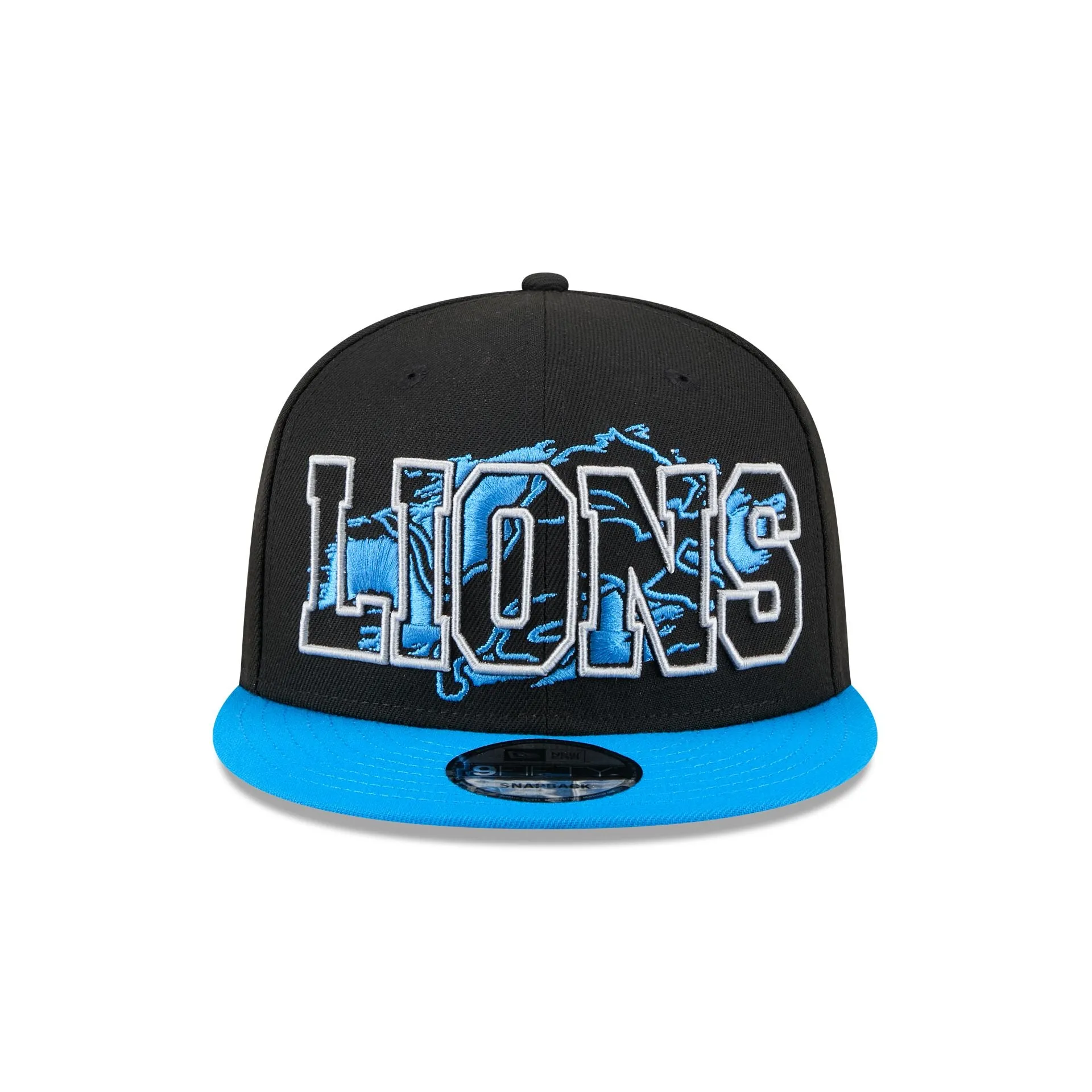 Detroit Lions Splatter 9FIFTY Snapback Hat sold by New Era product image thumbnail 2