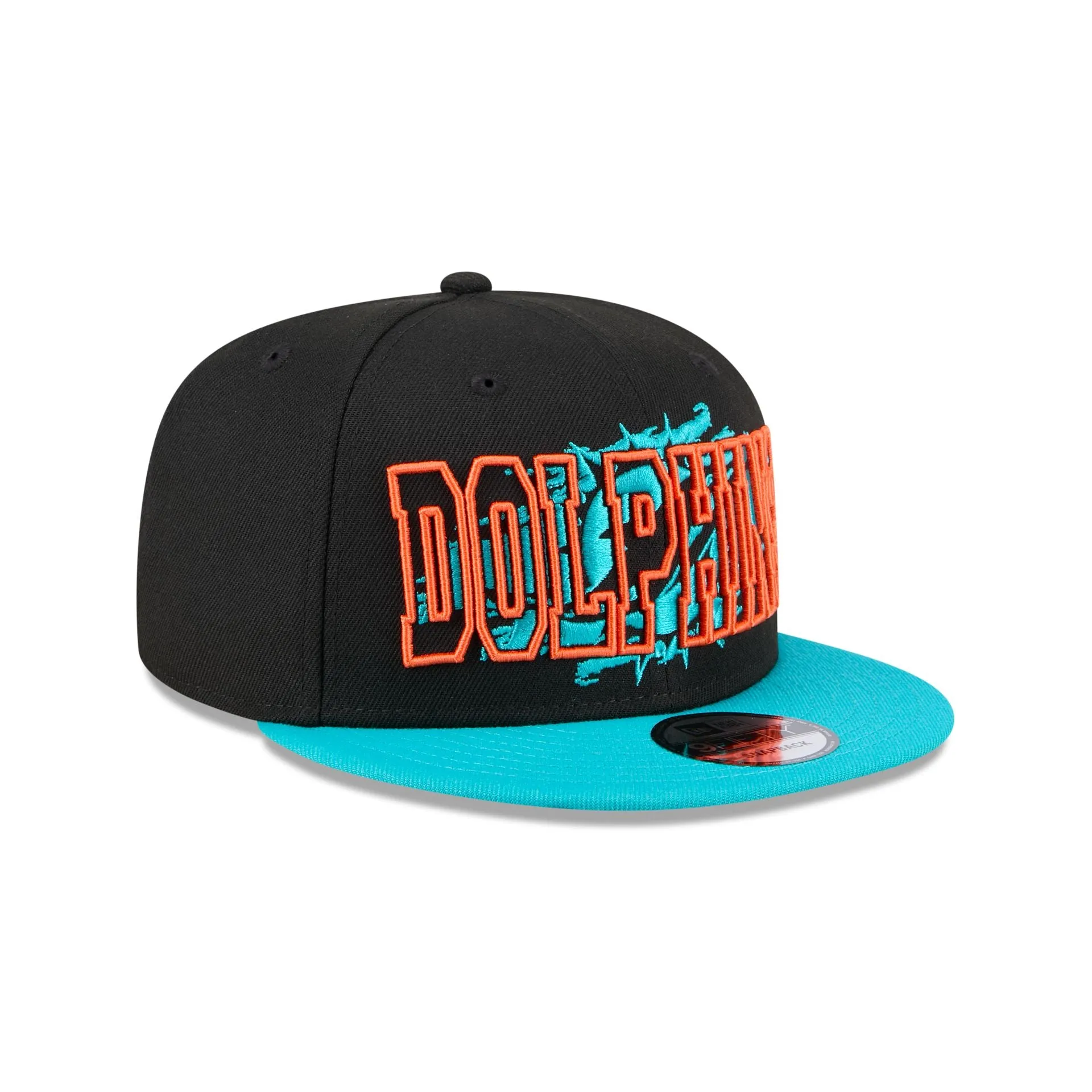 Miami Dolphins Splatter 9FIFTY Snapback Hat sold by New Era product image thumbnail 3