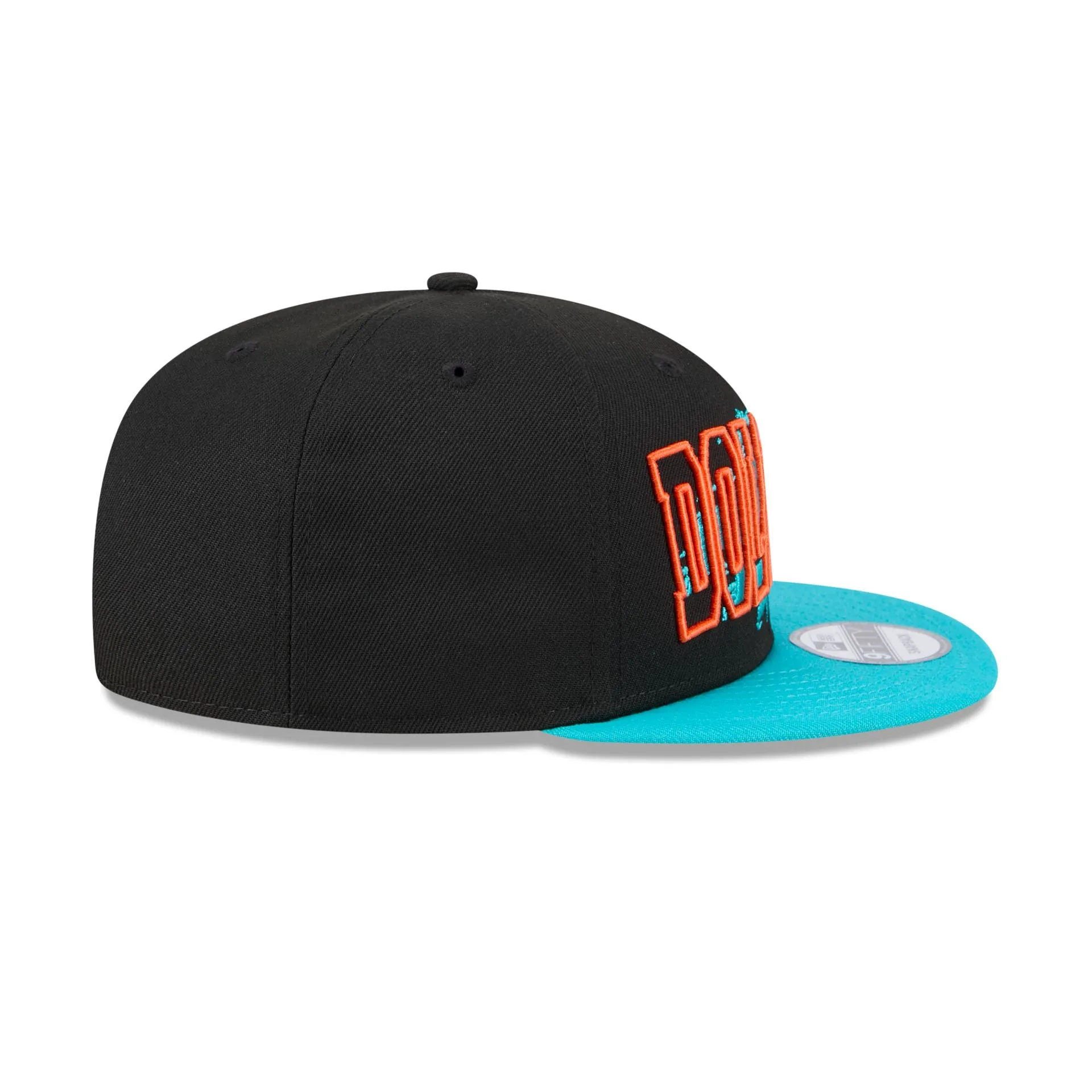Miami Dolphins Splatter 9FIFTY Snapback Hat sold by New Era product image thumbnail 5