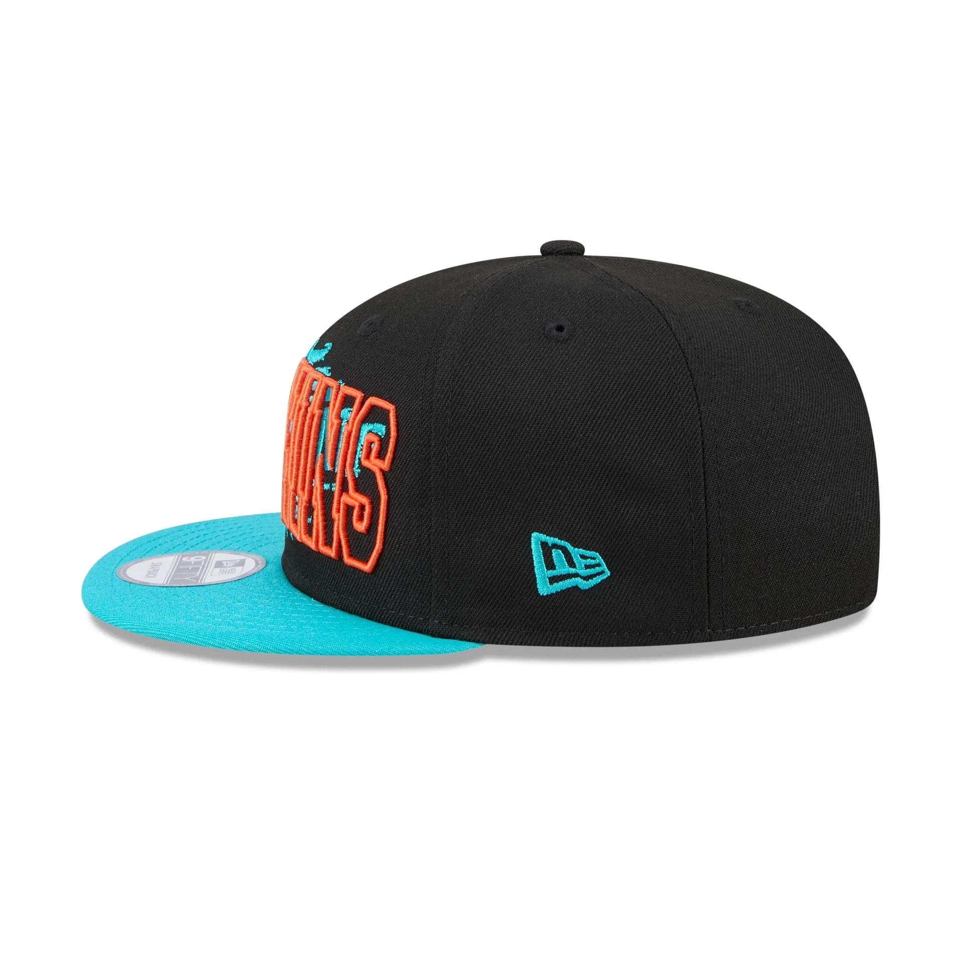 Miami Dolphins Splatter 9FIFTY Snapback Hat sold by New Era product image thumbnail 4