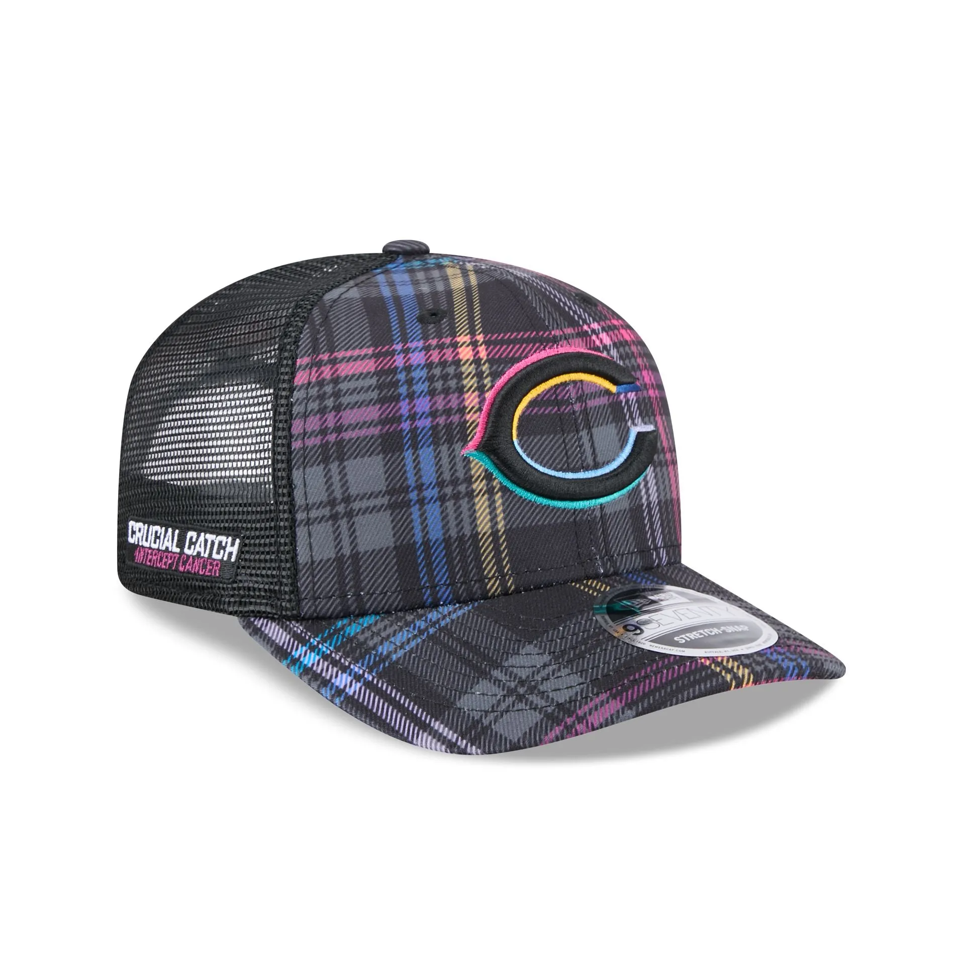 Chicago Bears 2024 Crucial Catch 9SEVENTY Trucker Hat sold by New Era