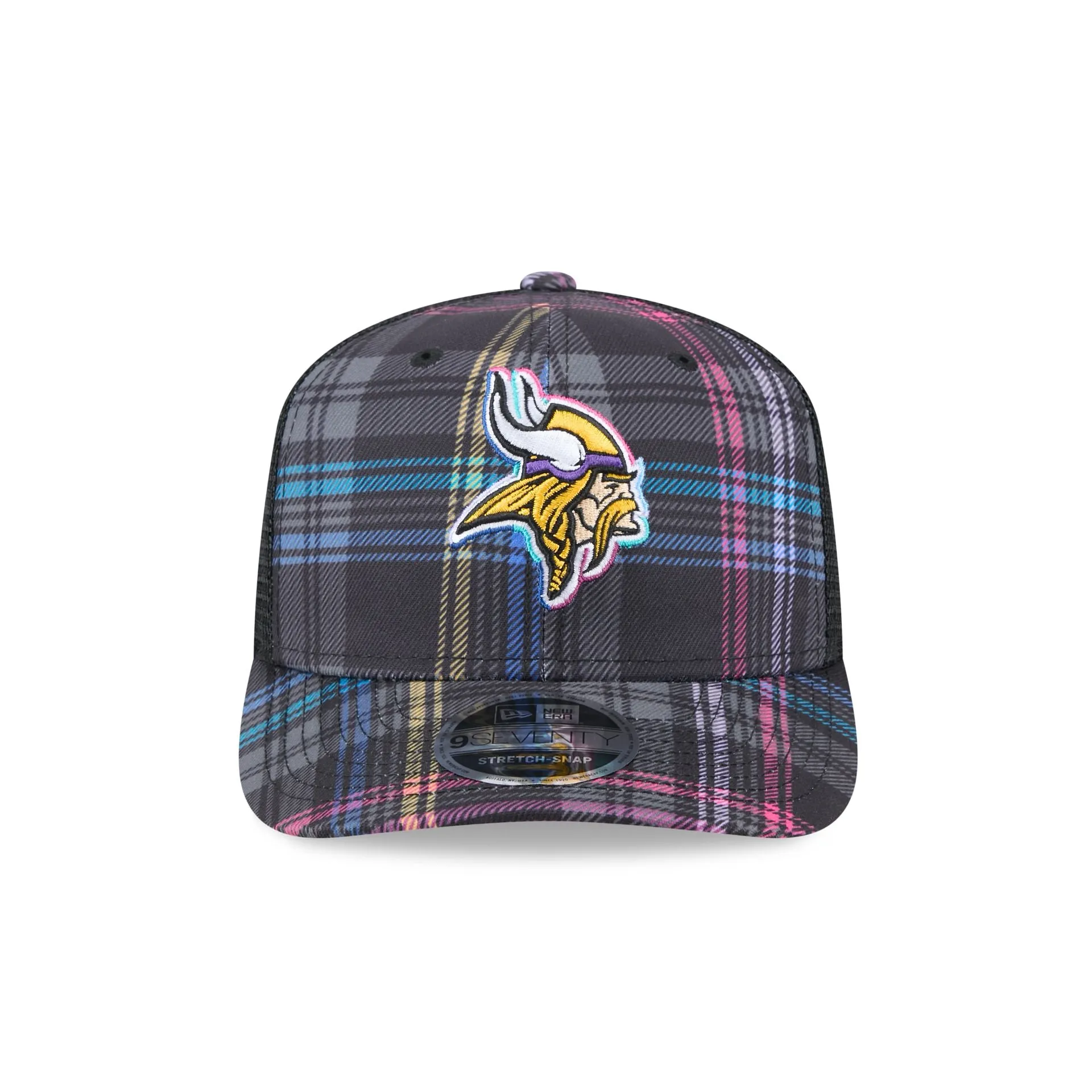 Minnesota Vikings 2024 Crucial Catch 9SEVENTY Trucker Hat sold by New Era product image thumbnail 2