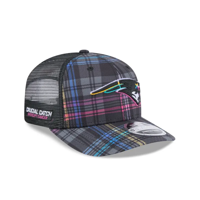 New England Patriots 2024 Crucial Catch 9SEVENTY Trucker Hat sold by New Era