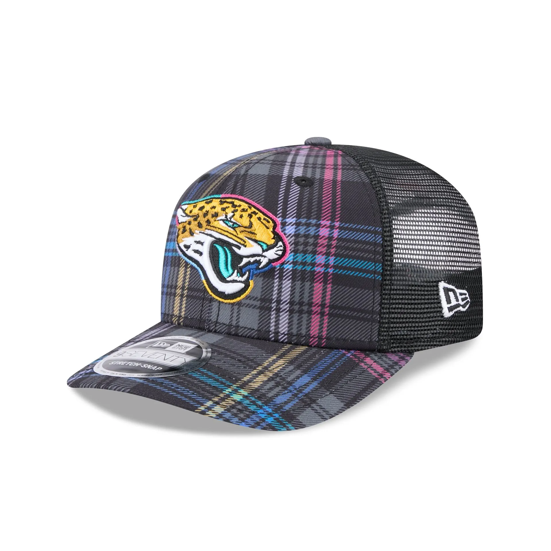 Jacksonville Jaguars 2024 Crucial Catch 9SEVENTY Trucker Hat sold by New Era product image thumbnail 3